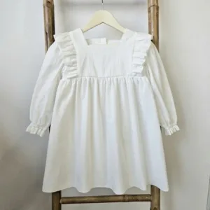 Rochita alba cu volanase