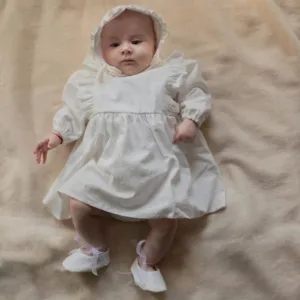 Rochita de botez alba