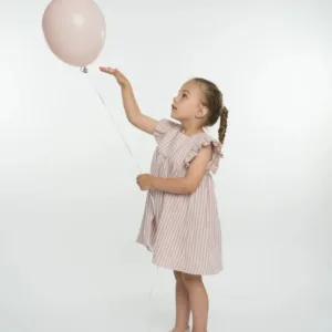 Rochita din muselina cu volanase